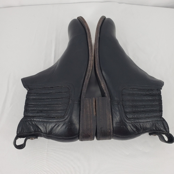 FRYE Pippa Chelsea Ankle Bootie Black sz 7 - Picture 9 of 11